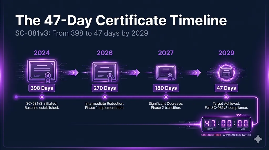 The 47-Day Certificate Timeline
