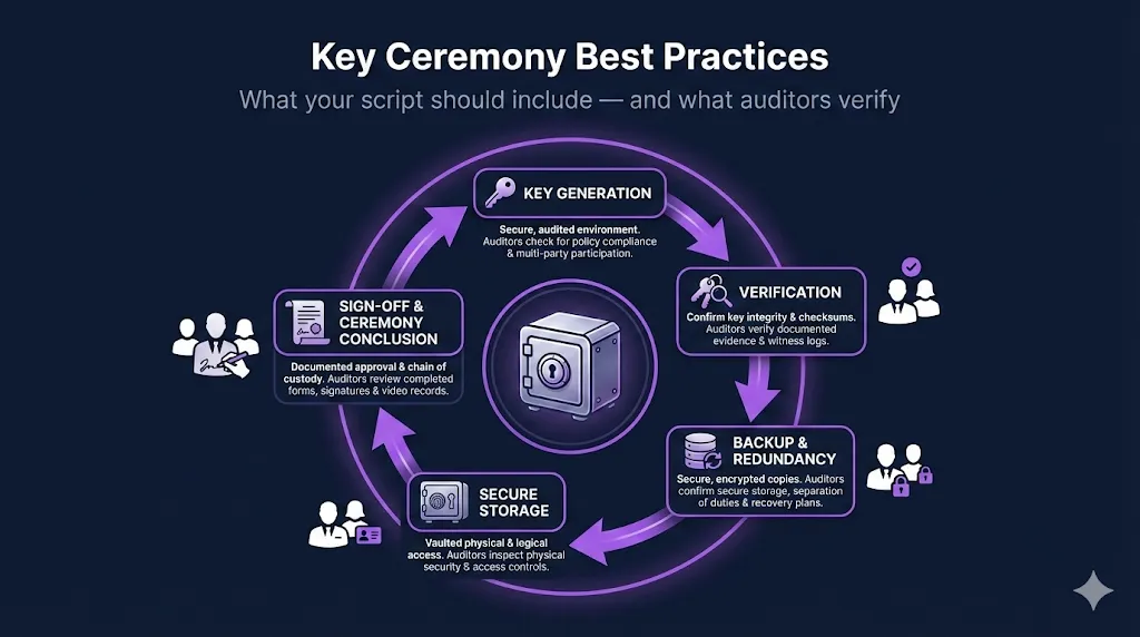 New Blog: Key Ceremony Best Practices — What Your Script Should Include