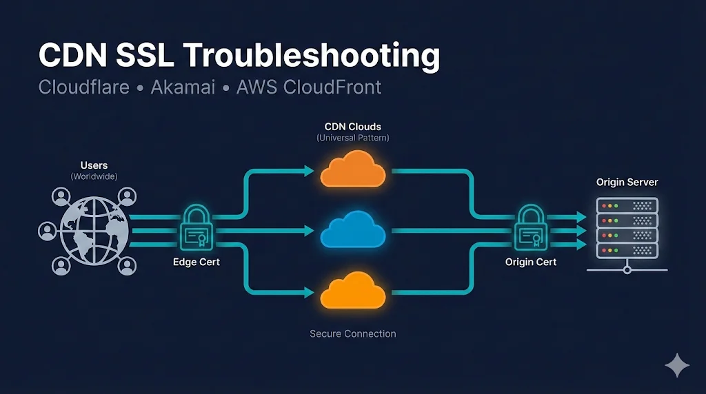 CDN SSL Troubleshooting - Cloudflare, Akamai, AWS CloudFront