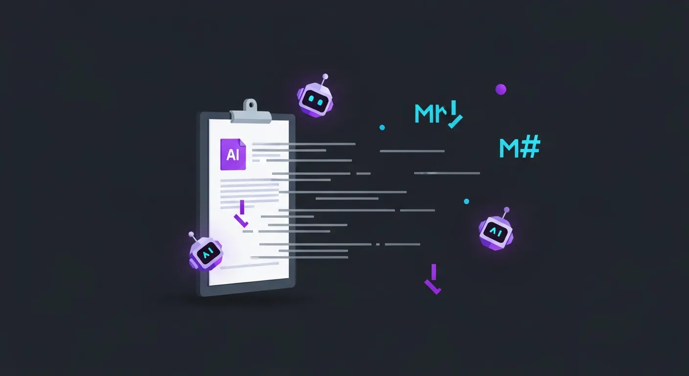 Copy Content for AI Assistants & Markdown Export