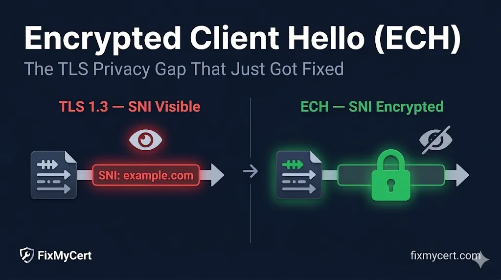 New Guide: Encrypted Client Hello (ECH)