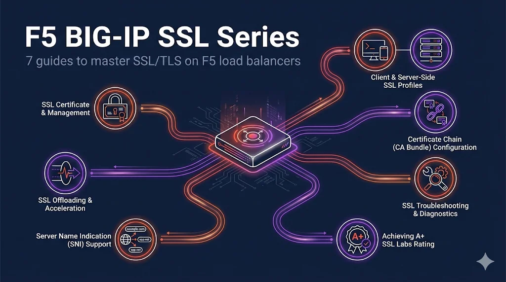F5 BIG-IP SSL Series - 7 guides to master SSL/TLS on F5 load balancers