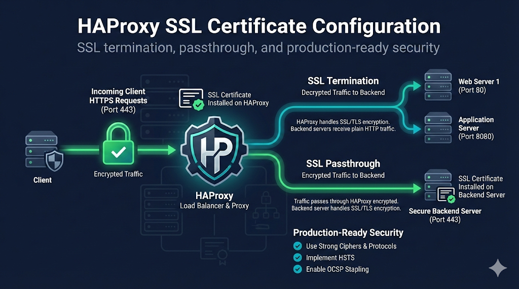 HAProxy SSL Certificate Configuration