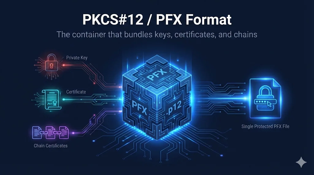 PKCS#12/PFX Format Visualization