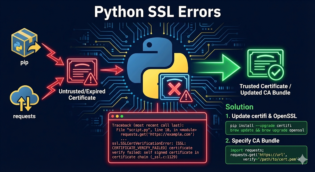 Python SSL Certificate Errors